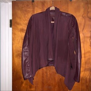 BlankNYC size small burgundy jacket